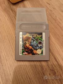 Fortress of fear game boy