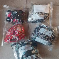 5 costumi interi o bikini con pareo