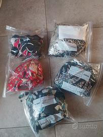 5 costumi interi o bikini con pareo