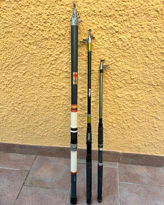 Canne da pesca (x3)