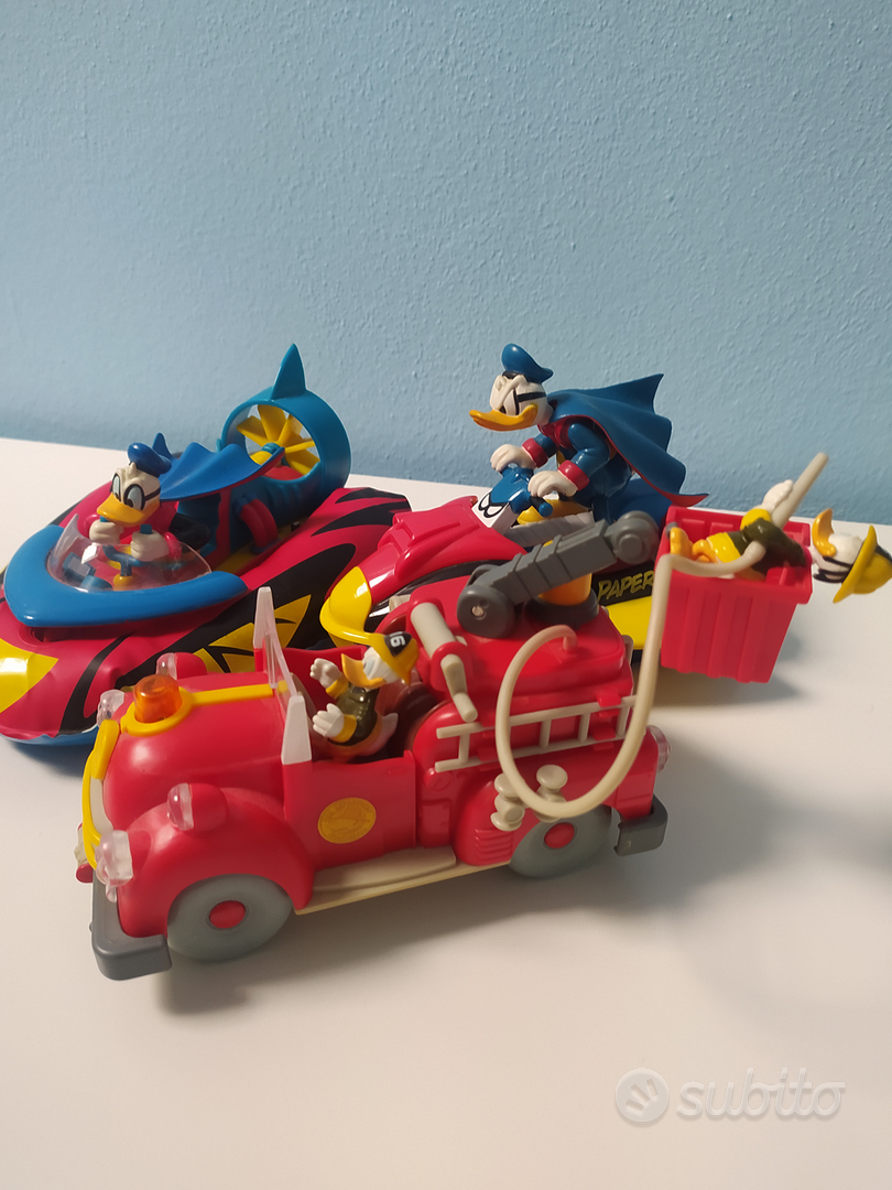 Disney Paperinik gommone Paperino camion Pompieri - Collezionismo In ...