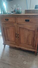 credenza in faggio naturale fine 800