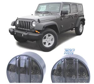 FRECCIE ANTERIORI JEEP WRANGLER JK 07-17 LED NERO 