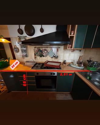 Cucina angolare marca Scic (anche singoli pezzi)