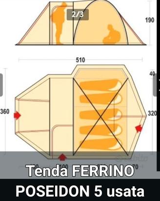 tenda da campeggio