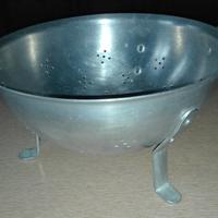Scolapasta alluminio ristorazione usato 34 cm