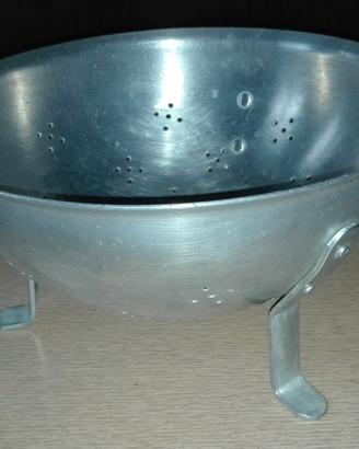 Scolapasta alluminio ristorazione usato 34 cm