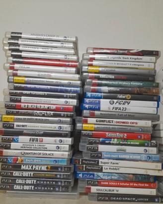 Lotto giochi ps3 e ps4