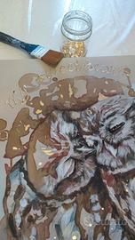 Quadro d'arredo fatto a mano "My sweetheart"