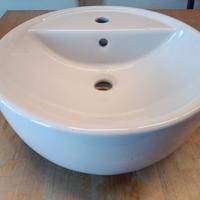 Lavabo Ikea in ceramica tornviken. Diametro 45 cm.