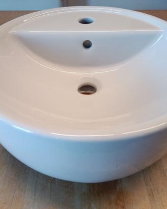 Lavabo Ikea in ceramica tornviken. Diametro 45 cm.