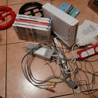 Wii con giochi e balance board