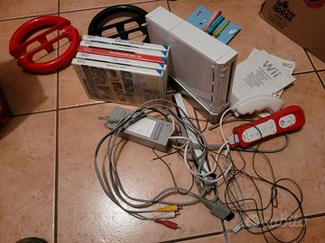 Wii con giochi e balance board