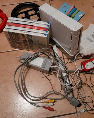 Wii con giochi e balance board