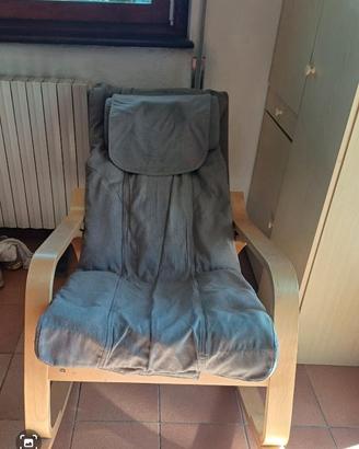 Sedia dondolo con massaggio