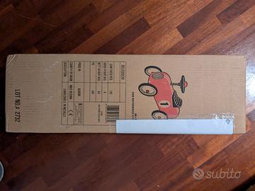 macchinina cavalcabile latta nuova