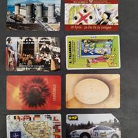 Schede telefoniche rare- tiratura da 32000 a 40000