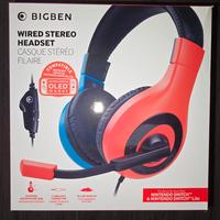 Cuffie stereo Bigben x Nintendo Switch