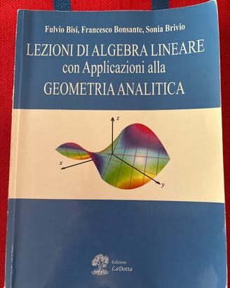 LEZIONI DI ALGEBRA LINEARE