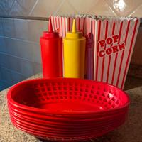 Set Pop Corn, Hamburger e Salse