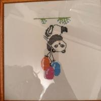 Quadretti punto croce bambini cameretta