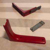 Staffe vintage alluminio pressofuso made in Italy