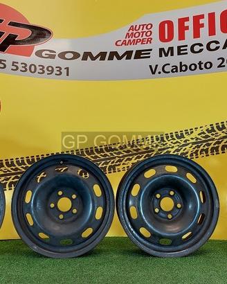 4 Cerchi ferro 15 pollici Volkswagen Golf4 B