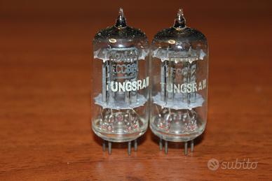 Coppia 12AU7 / ECC82 TUNGSRAM N.O.S