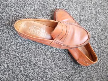 Saxone Mocassino Tdm - in Pelle - cammello 41.5