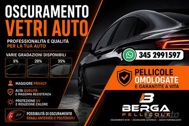 PELLICOLE OSCURANTI AUTO