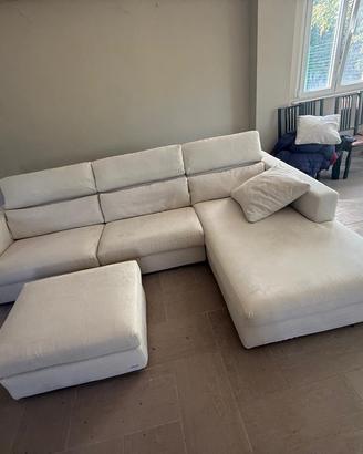 Divano letto Poltronesofa' in alcantara
