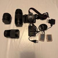 Canon M50 + Obiettivi EF con adattatore VILTROX.