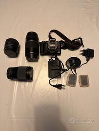 Canon M50 + Obiettivi EF con adattatore VILTROX.