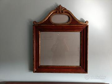SPECCHIO ANTICO CON CORNICE