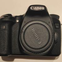 Reflex Canon 70D - body completa