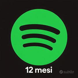 Spotify card 12 mesi