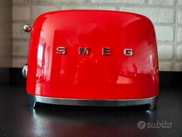 Smeg Tostapane Rosso 2 fette - Estetica 50's Style
