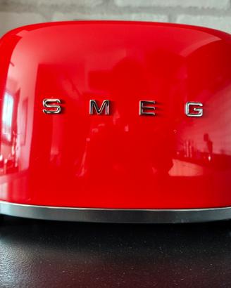 Smeg Tostapane Rosso 2 fette - Estetica 50's Style