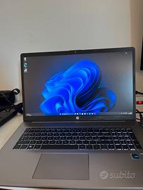 Portatile HP Win11 I7 512SSD ultime generazioni