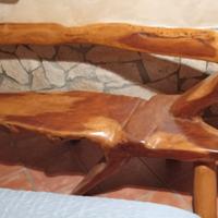 Panca in legno di noce