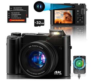 Fotocamera Digitale 64MP 4K