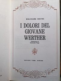 Libro "I dolori del giovane Werther"