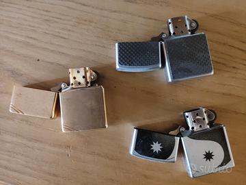 3 accendini Zippo originali