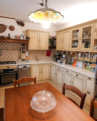 cucina in castagno sbiancato
