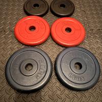 Set dischi / pesi gommati 2