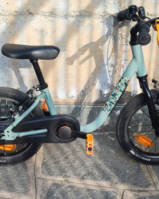 bici 2 in 1 bimbo-bimba da 14