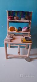 Diorama modellismo bancarella salumiere