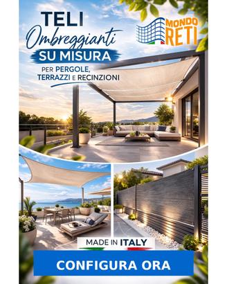 TELI OMBREGGIANTI SU MISURA