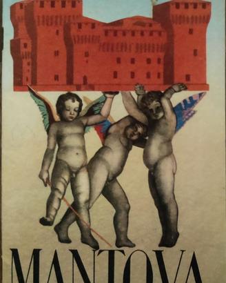 MANTOVA-ENGLISH GUIDE AND MAP- E.P.T. Mantova 1956