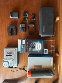 Go pro 8 black con accessori go pro